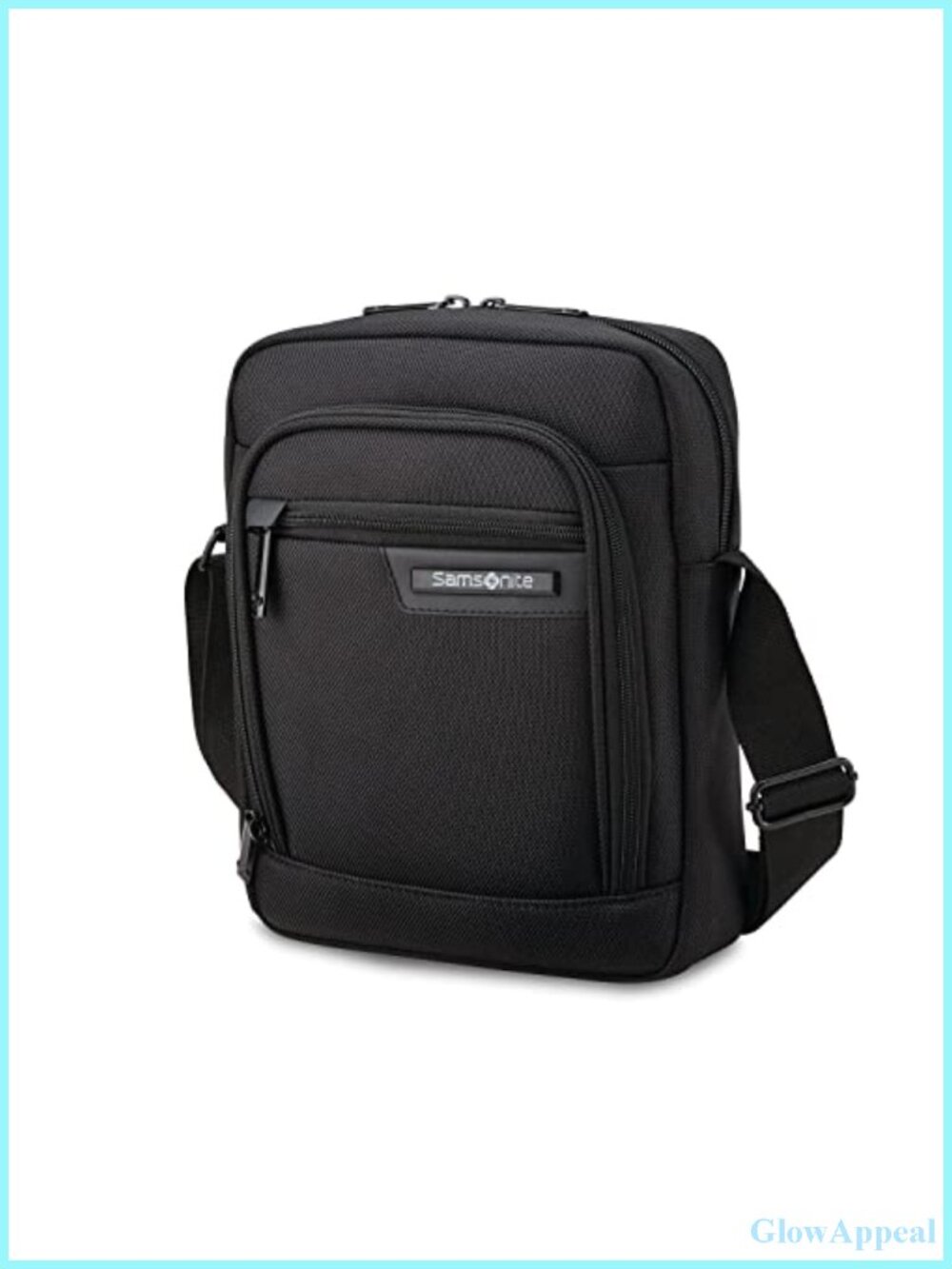 RFID Crossbody Bag Padded Shoulder Strap Tablet Compartment Travel